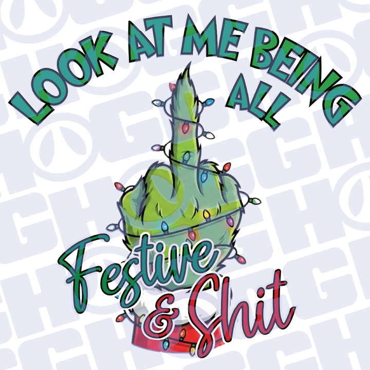Multi Product Use - Digital Sublimation Designs - Merry Christmas — Festive Sarcasm