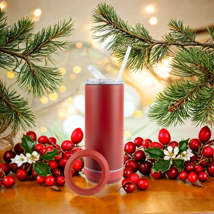 4 in 1 Powder-Coated Can Cooler Speaker