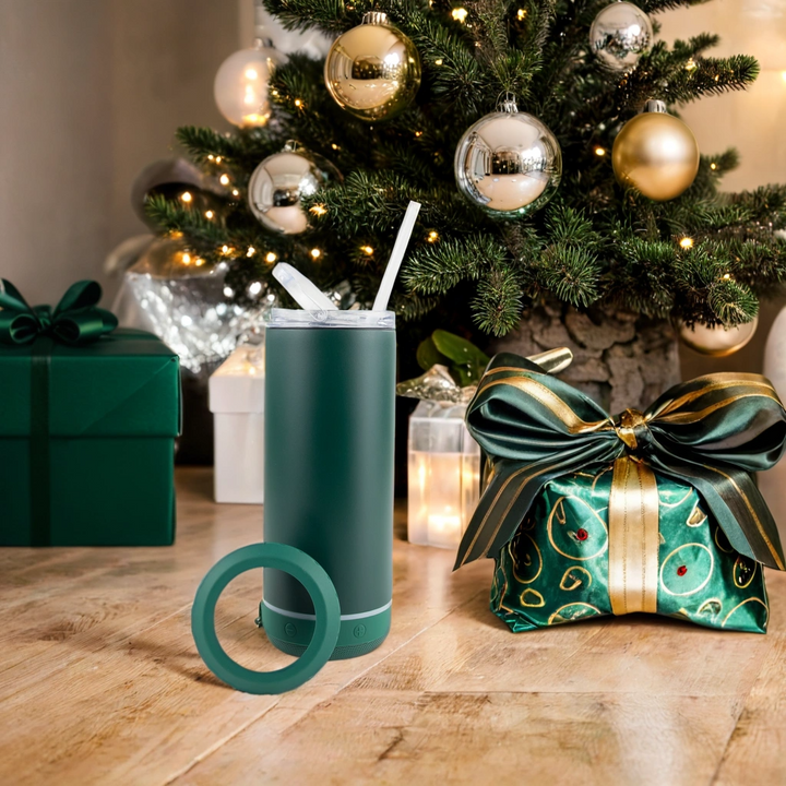 4 in 1 Powder-Coated Can Cooler Speaker