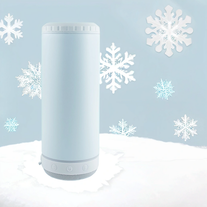 4 in 1 Powder-Coated Can Cooler Speaker