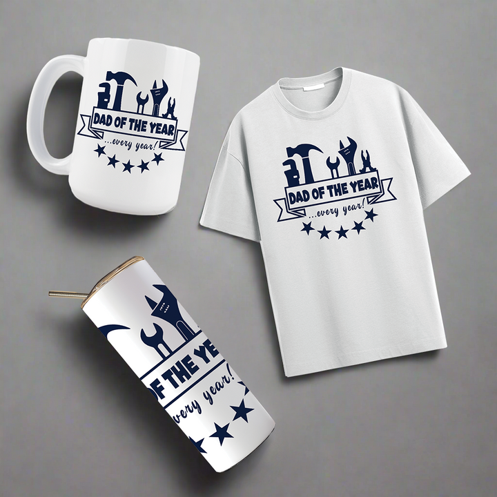 Multi Product Use - Digital Sublimation Designs - Father's Day 2025 — Dad of the Year