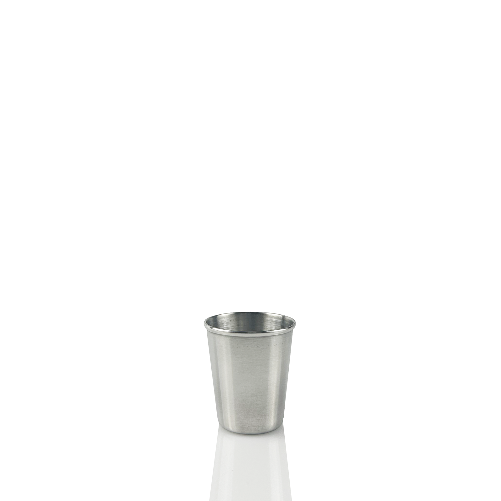 1.5OZ RIDGED STAINLESS STEEL SHOT GLASS CASE (144 UNITS)