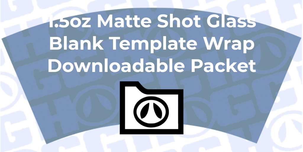 1 5oz Sublimatable Matte Shot Glass Wrap Template The Stainless Depot 1 5oz Sublimatable Matte Shot Glass Wrap Template The Stainless Depot