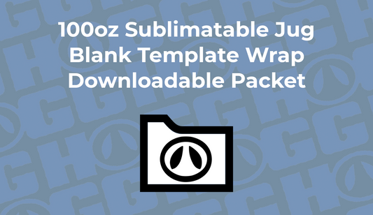 100oz SUBLIMATABLE JUG TEMPLATE