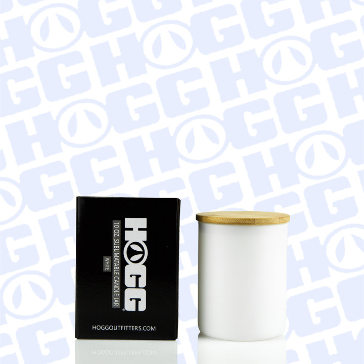 10oz Sublimatable Candle Jar Case (50 Units) - White