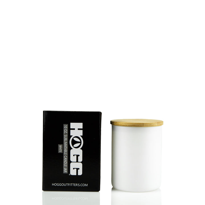 10oz Sublimatable Candle Jar Case (50 Units) - White