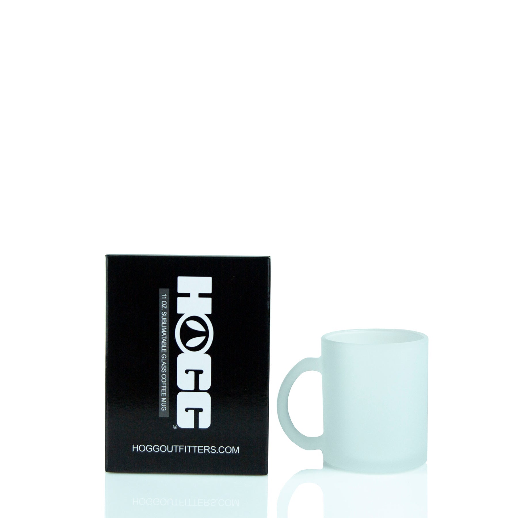 ***CLOSEOUT*** 11OZ SUBLIMATABLE GLASS COFFEE MUG CASE (30 UNITS) - MATTE