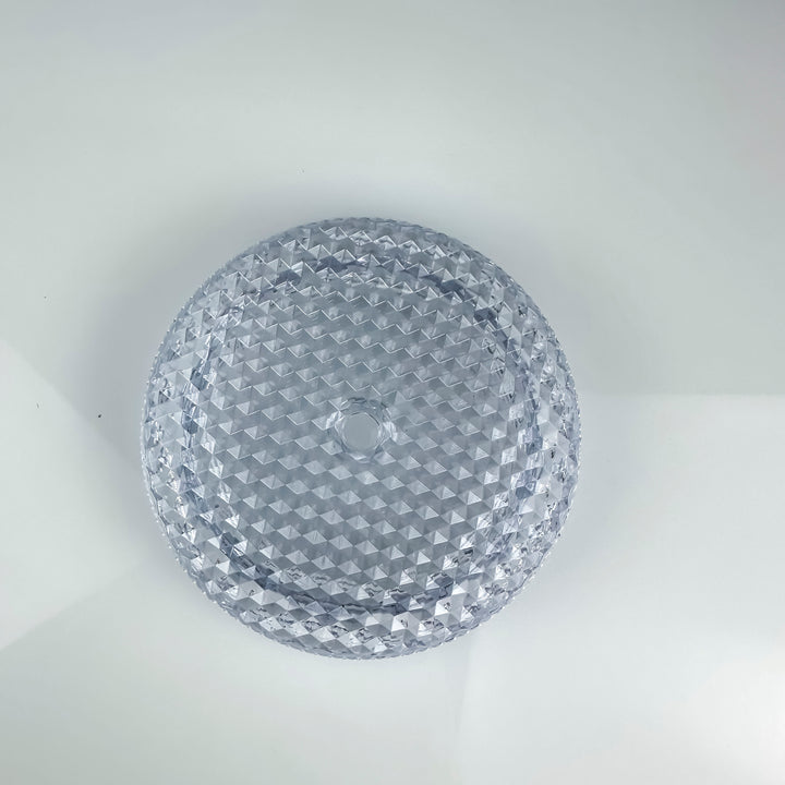 Various Replacement Lids 1 — 24oz STUDDED - METALLIC SILVER - LID ONLY