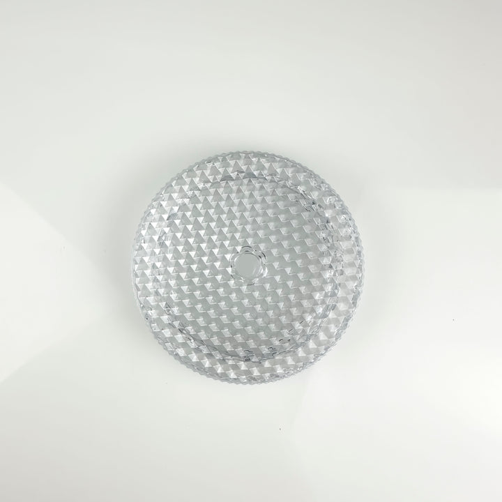 Various Replacement Lids 1 — 12oz STUDDED - METALLIC SILVER - LID ONLY