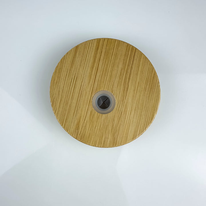 Various Replacement Lids 1 — 20oz GLASS SKINNY - BAMBOO LID ONLY