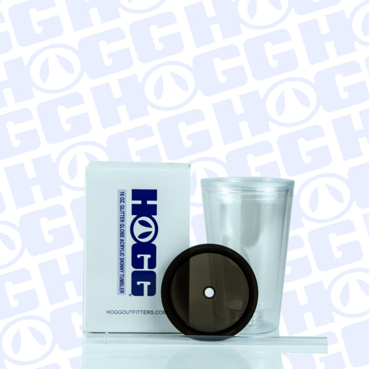 16oz Glitter Globe Acrylic Tumbler Case (25 Units)