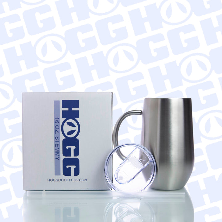 16oz Big Stemmy Coffee Mug W/ Straw — Lid View