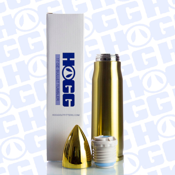 17oz "On Point" Bullet Tumbler — Lid View