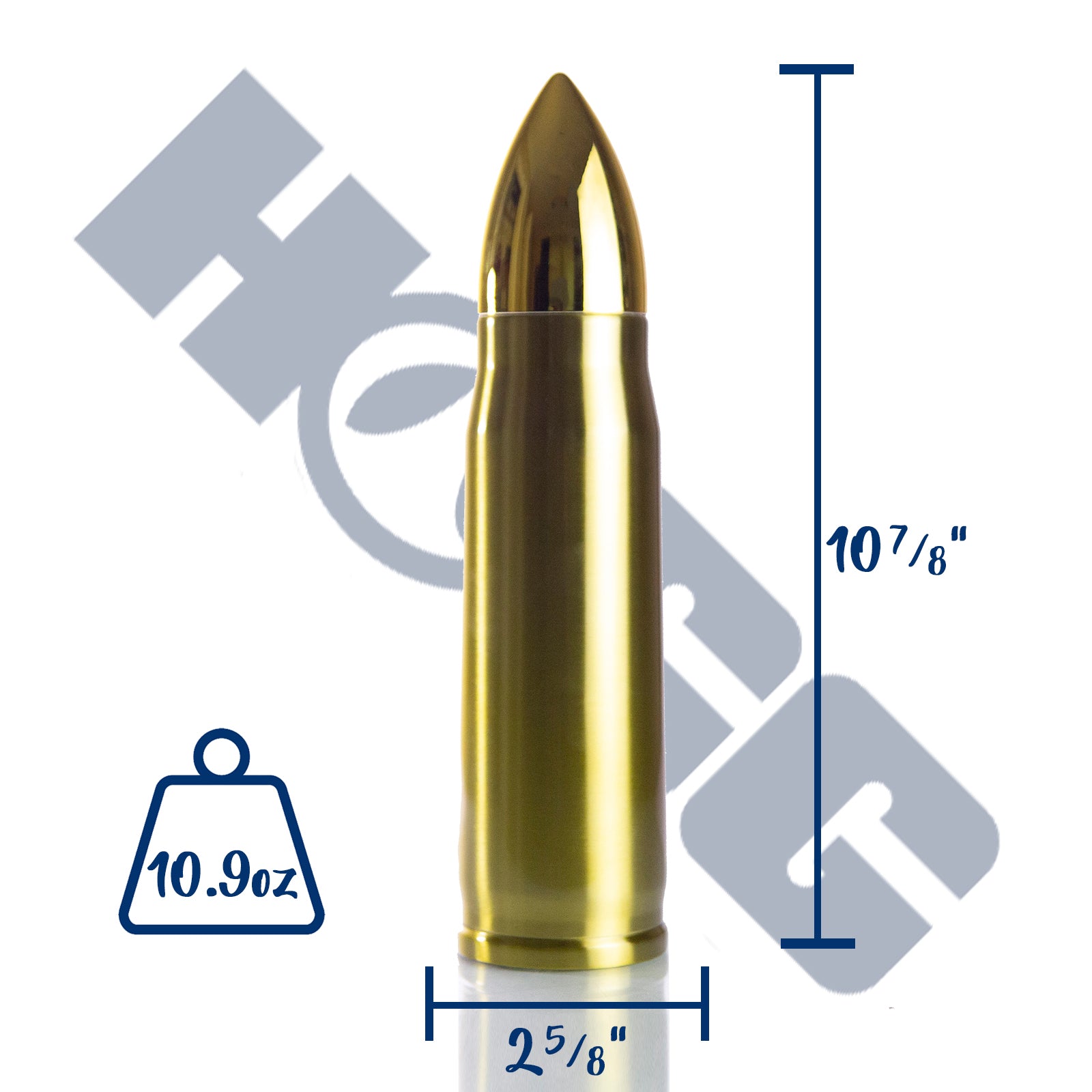 17oz SUBLIMATABLE “ON POINT” BULLET TUMBLER