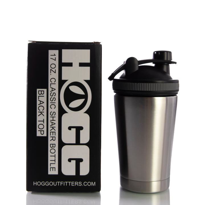 17oz Classic Shaker Bottle - Black — Packaging