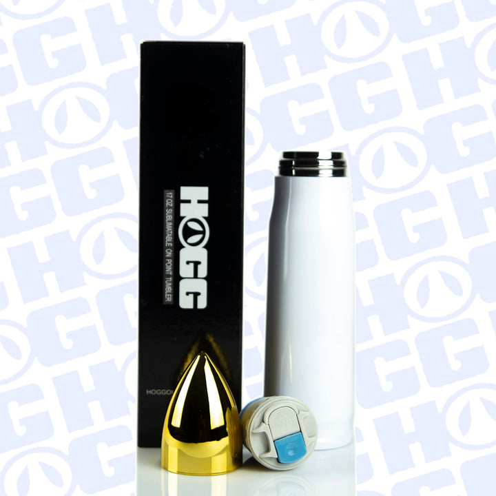 17oz Sublimation Blank "On Point" Bullet Tumbler Case (25 Units)