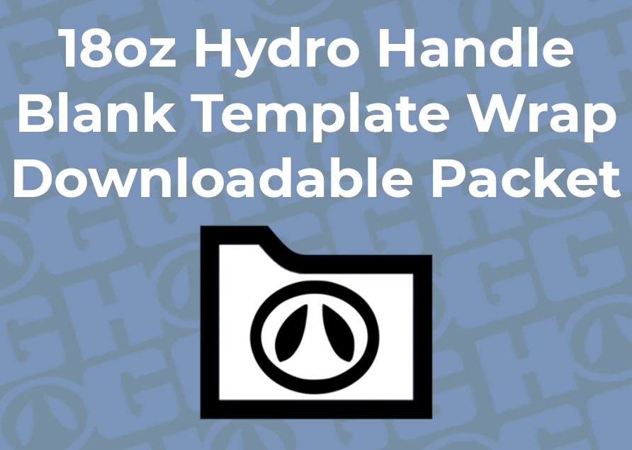 18oz HYDRO HANDLE WRAP TEMPLATE