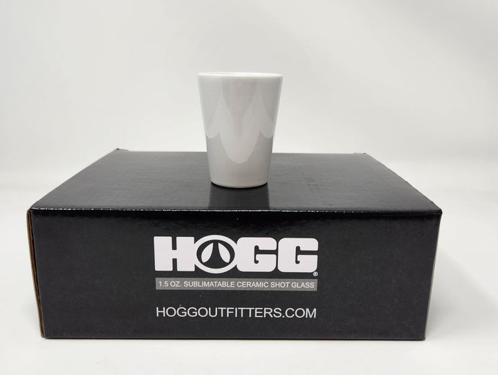 1.5oz Sublimatable Ceramic Shot Glass Case (144 Units)