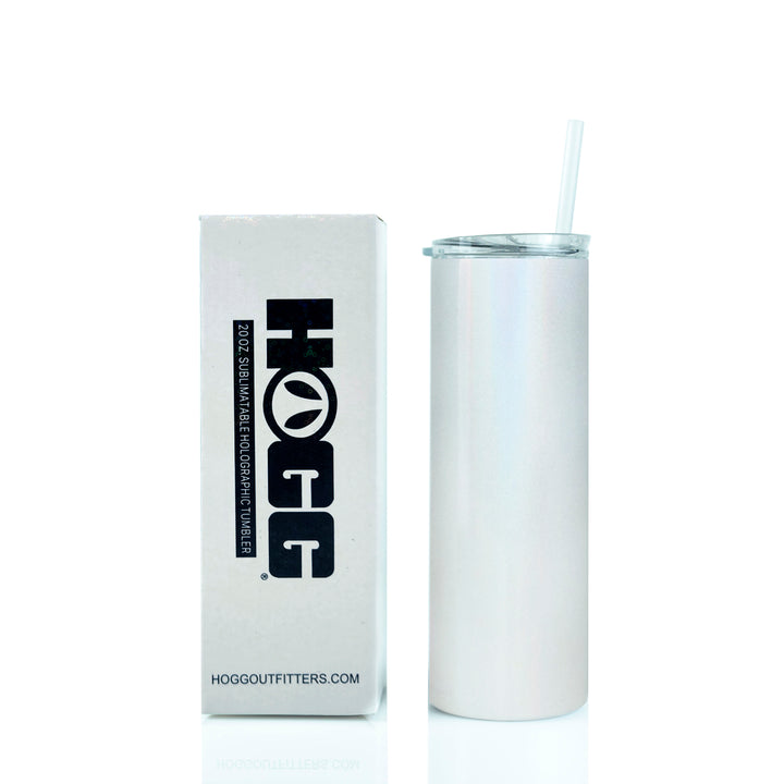20oz Sublimation Blank Holographic Skinny Tumbler