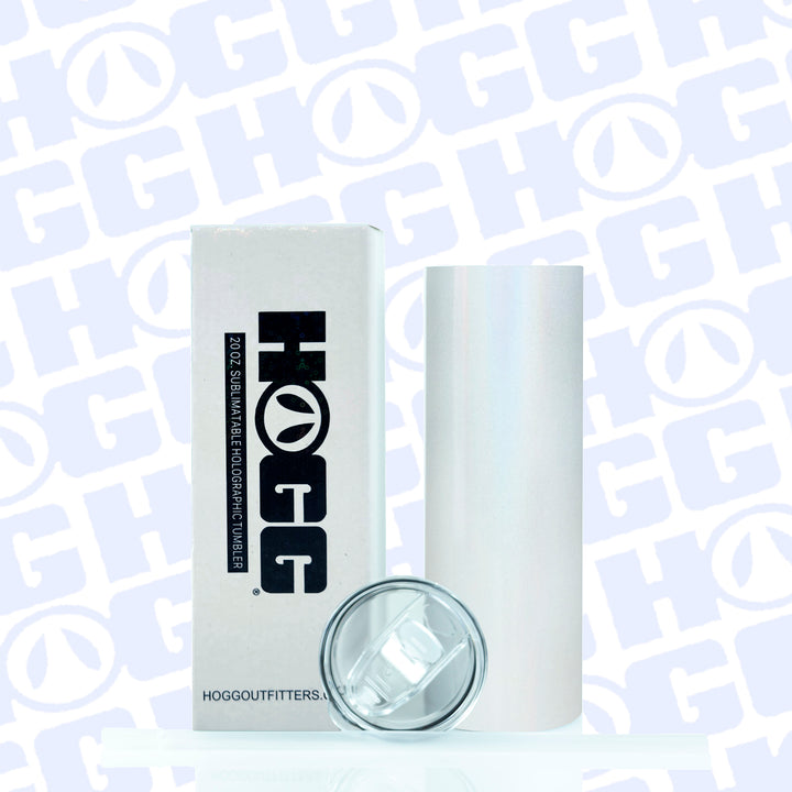 20oz Sublimation Blank Holographic Skinny Tumbler