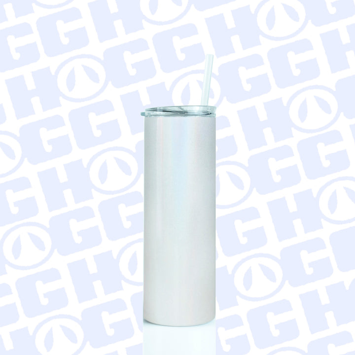 20oz Sublimation Blank Holographic Skinny Tumbler Case (24 Units)