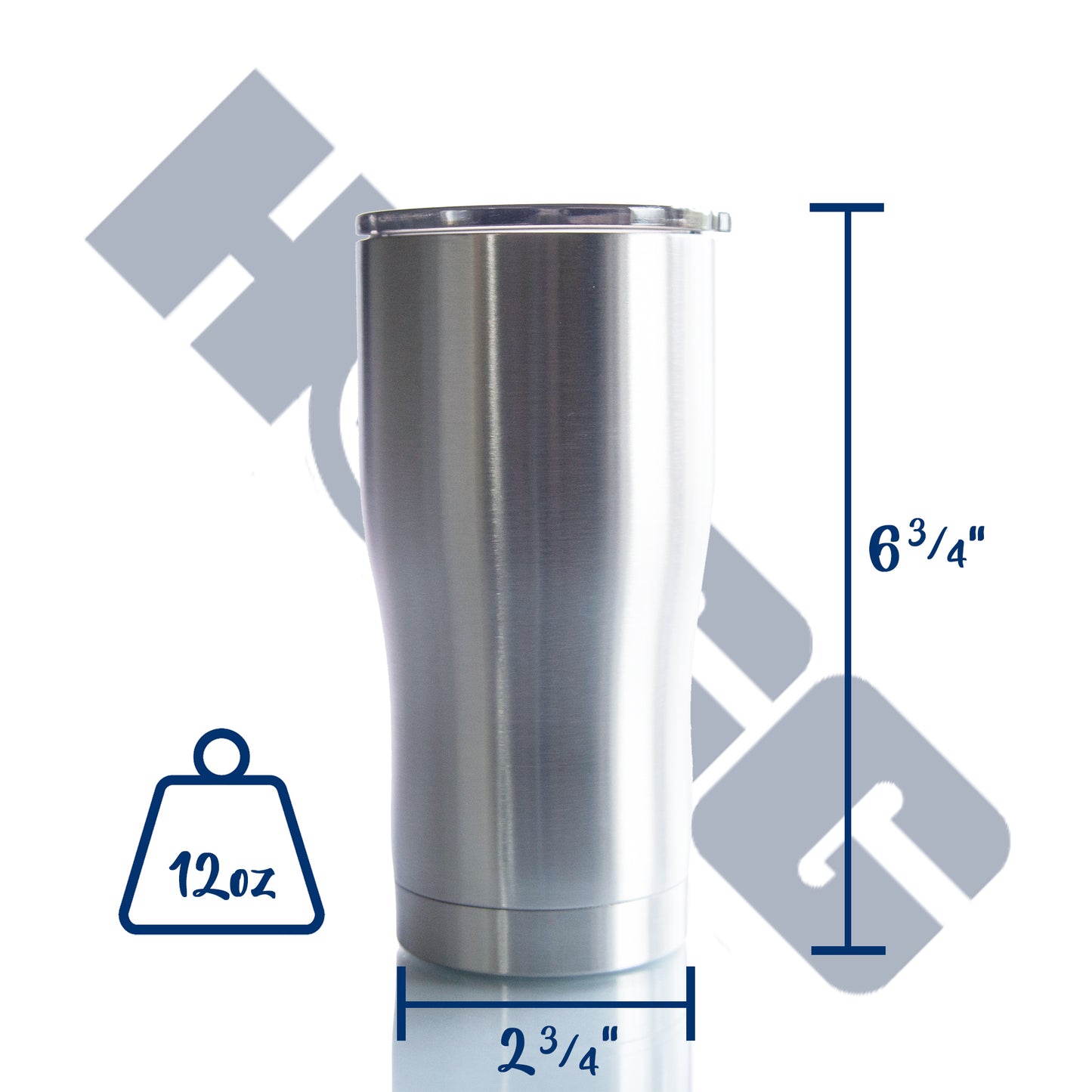 20oz MODERN CURVE TUMBLER W/ STRAW