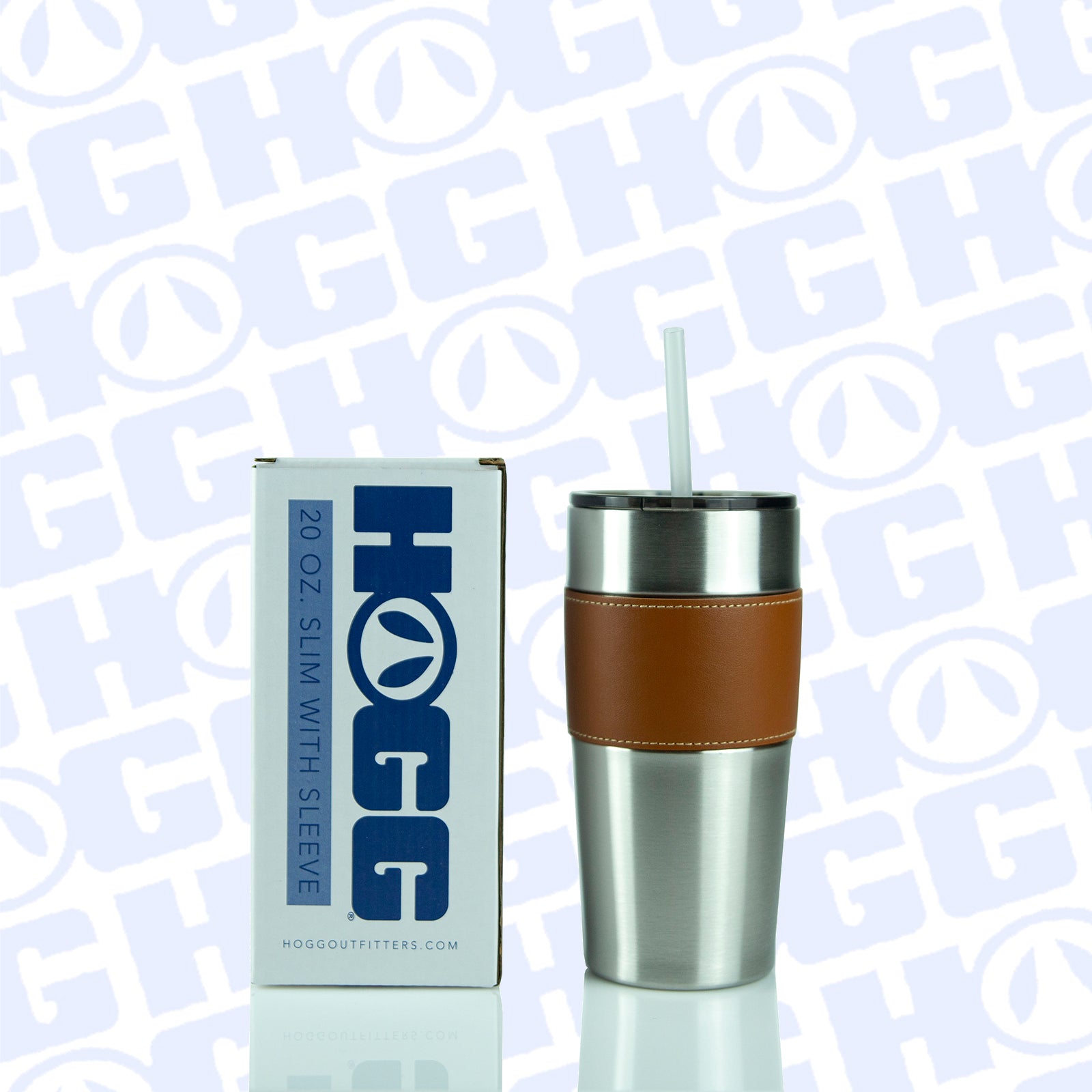 Hogg Outfitters 20oz Modern Twist W/Lid Tumbler Stainless Steel Insulated