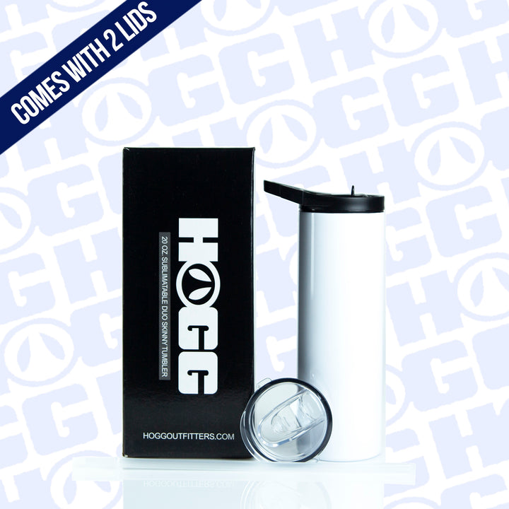 20oz Sublimatable Duo Skinny Tumbler Case (25 Units)