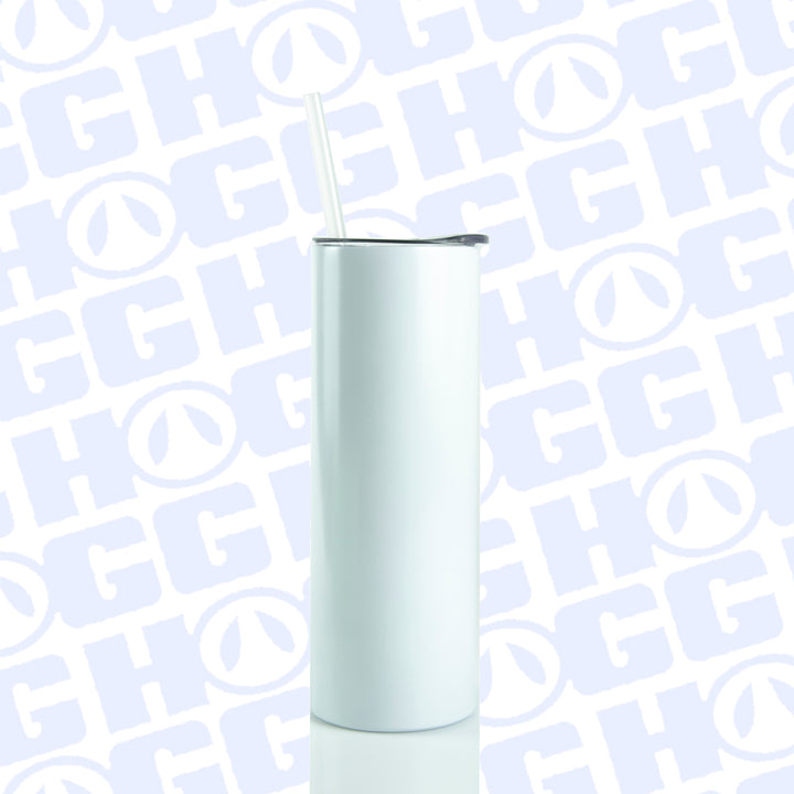 20oz Sublimation Blank Glow Skinny Tumbler