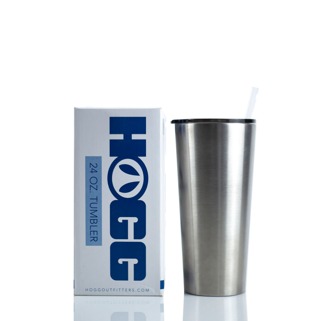 Hogg Outfitters 2 Stainless Steel Double Wall Insulated Tumblers 24oz  Travel Mug