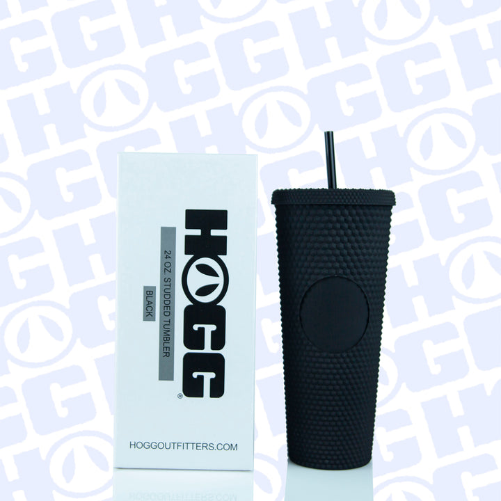 24oz Studded Tumbler Case (24 Units) - Black