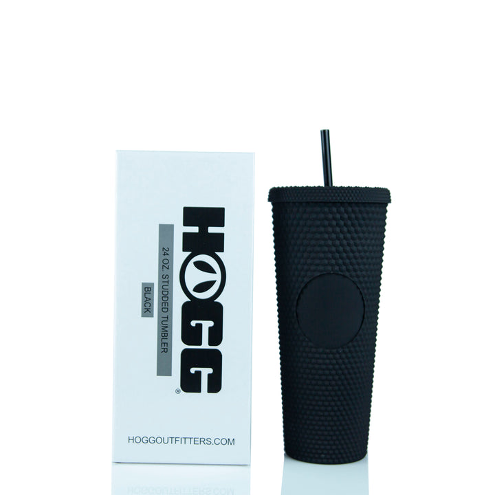 24oz Studded Tumblers — Black
