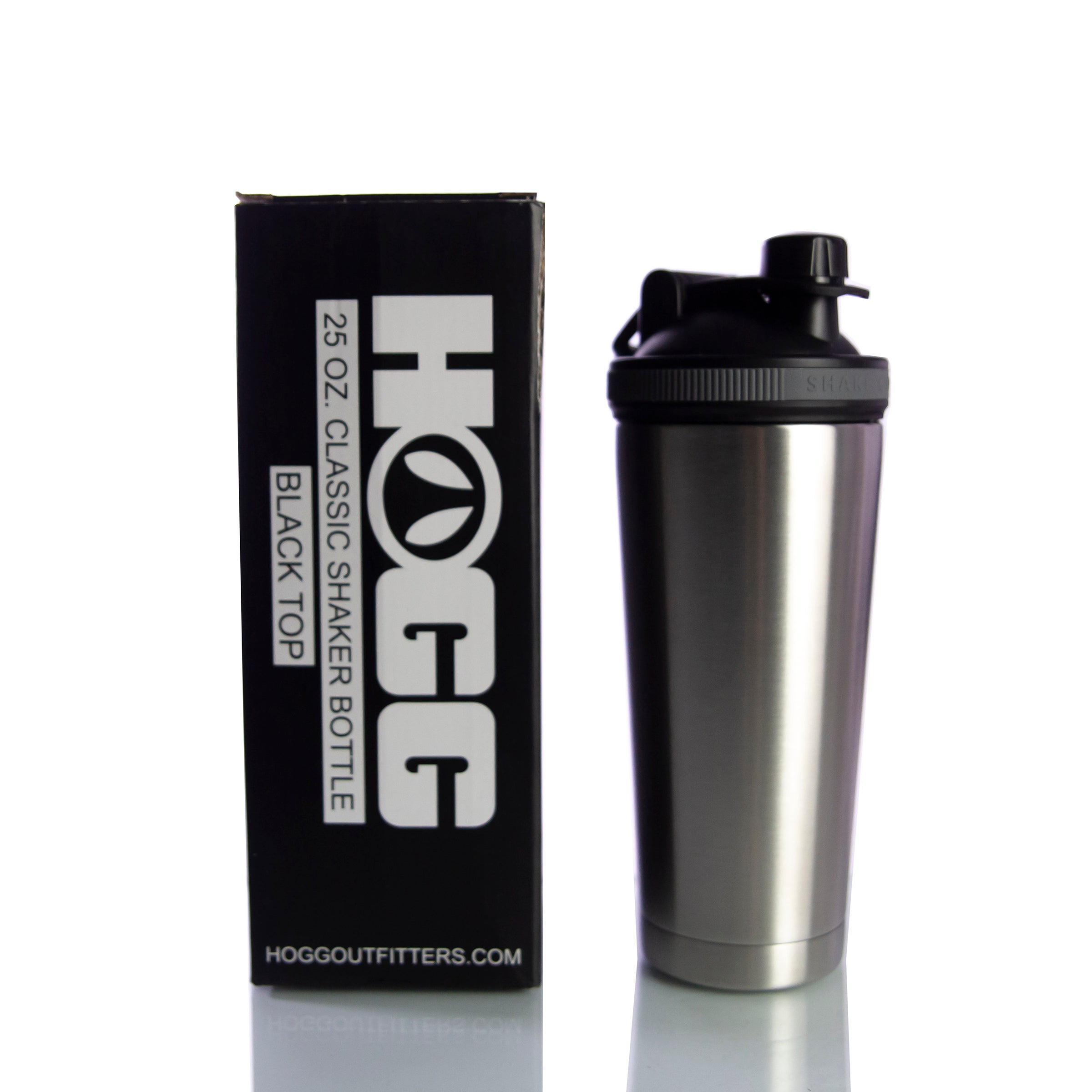 25oz CLASSIC SHAKER BOTTLE CASE (25 UNITS) - BLACK