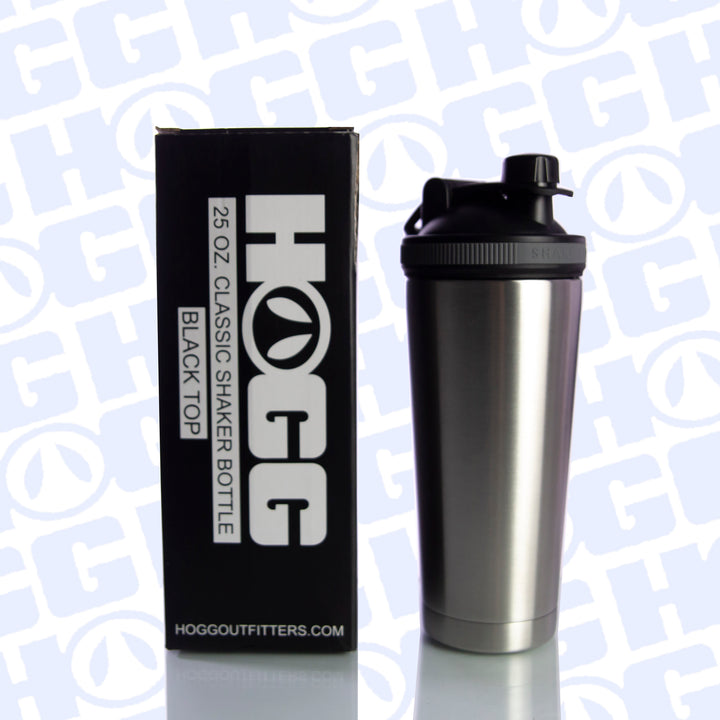 25oz Classic Shaker Bottle - Black — Packaging