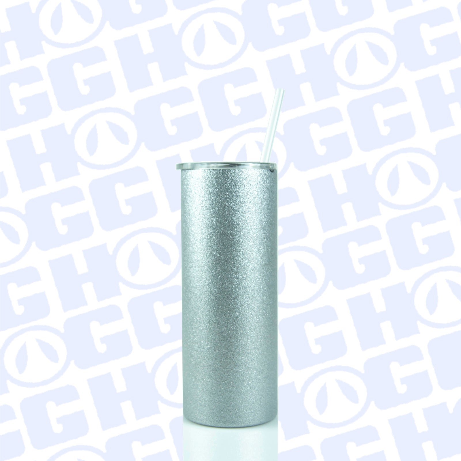 25oz Straight Sublimatable Metallic Glitter Tumbler - White – The Stainless  Depot