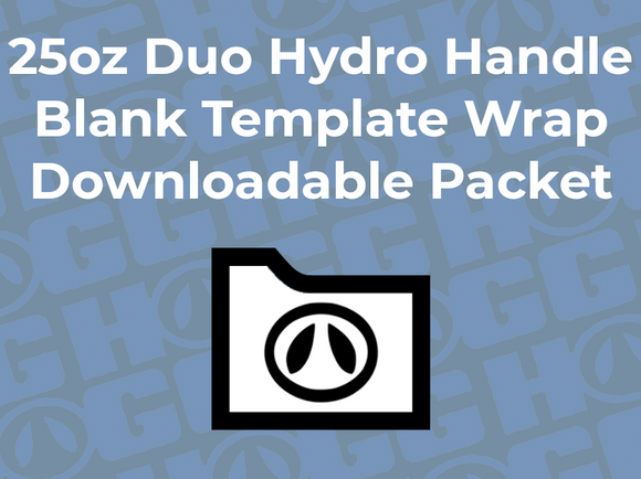 25oz DUO HYDRO HANDLE WRAP TEMPLATE