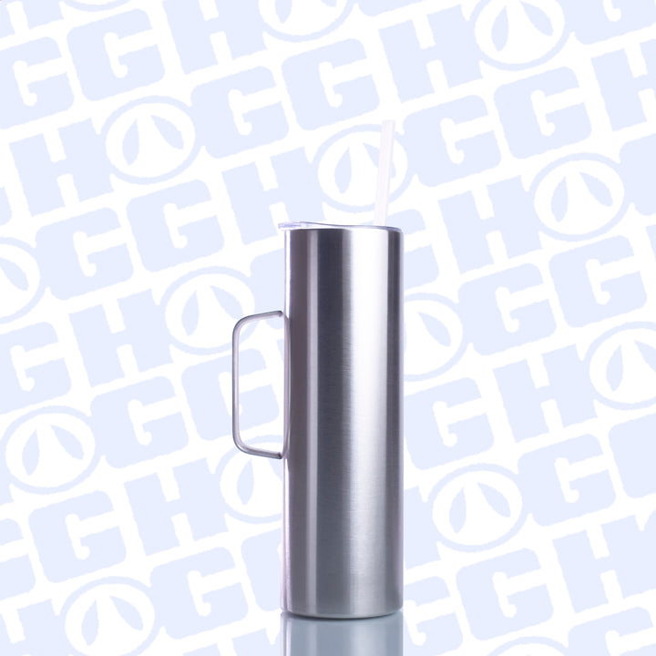 30oz Hoggdle Skinny Tumbler W/ Sliding Lid & Straw Case (25 Units)