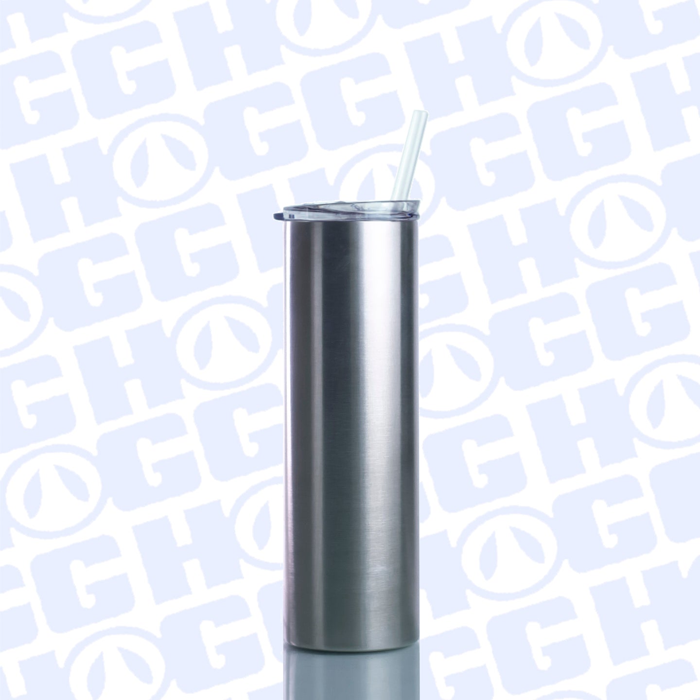 30oz Straight Skinny Tumbler W/ Sliding Lid & Straw – The Stainless Depot
