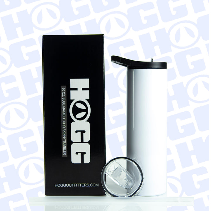 30oz Sublimatable Duo Skinny Tumbler Case (25 Units)