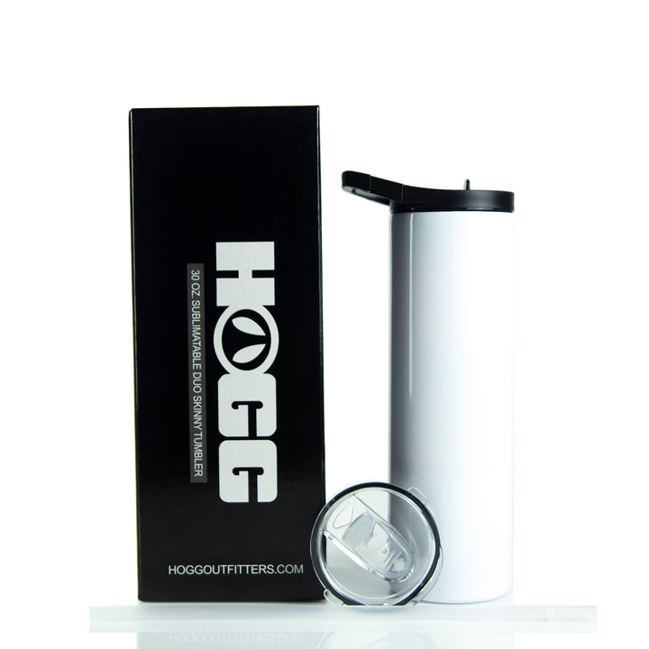 30oz Sublimatable Duo Skinny Tumbler