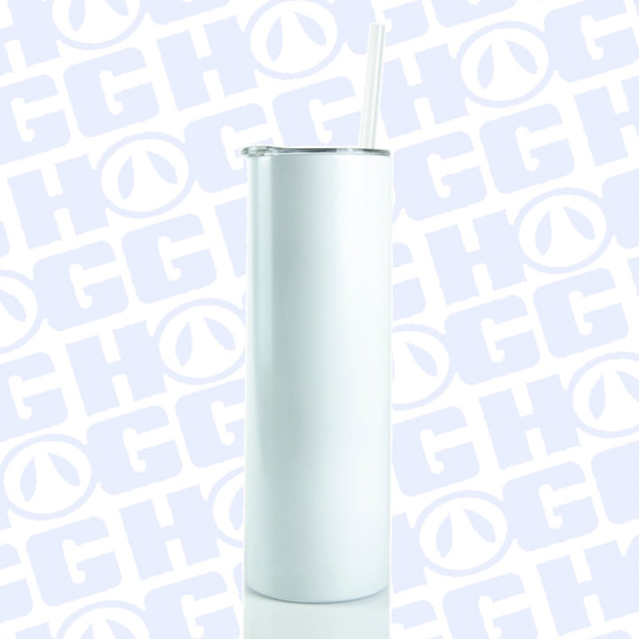 30oz Sublimatable Glow Skinny Tumbler Case (25 Units)
