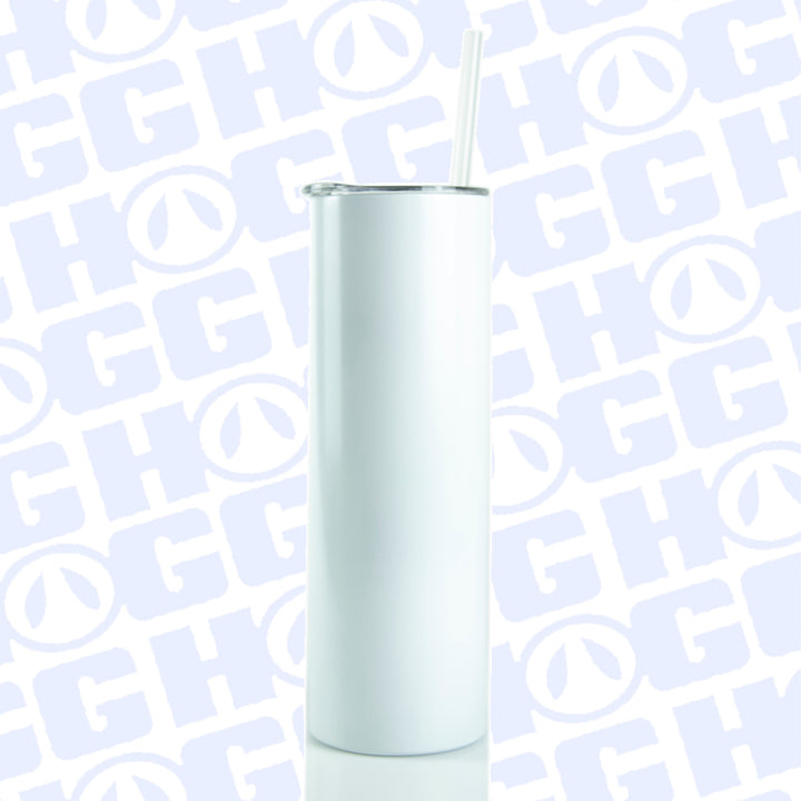30oz Sublimatable Glow Skinny Tumbler