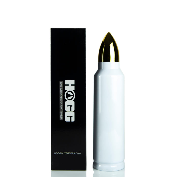 32oz Sublimatable "On Point" Bullet Tumbler