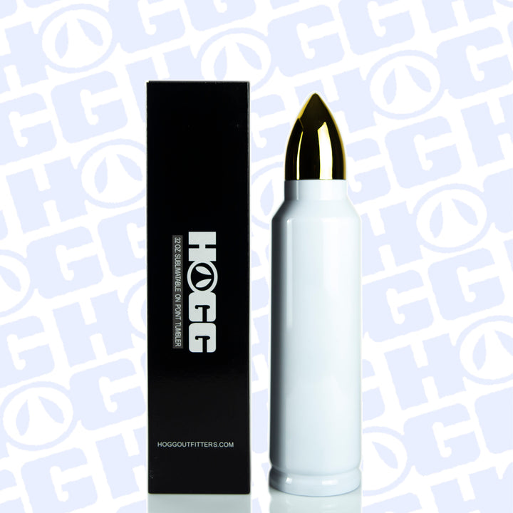 32oz Sublimatable "On Point" Bullet Tumbler