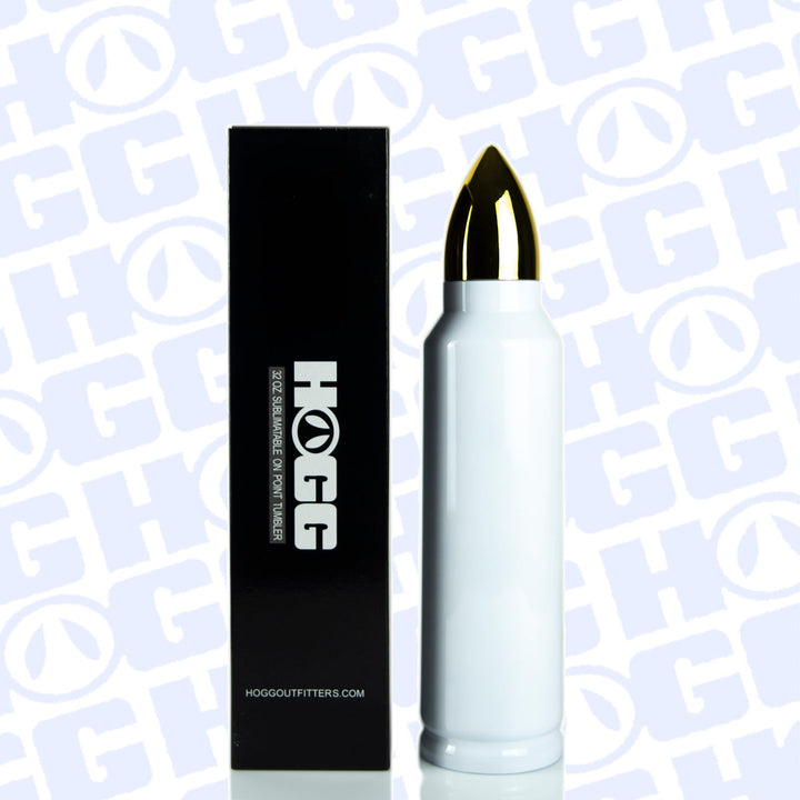 32oz Sublimatable "On Point" Bullet Tumbler Case (25 Units)