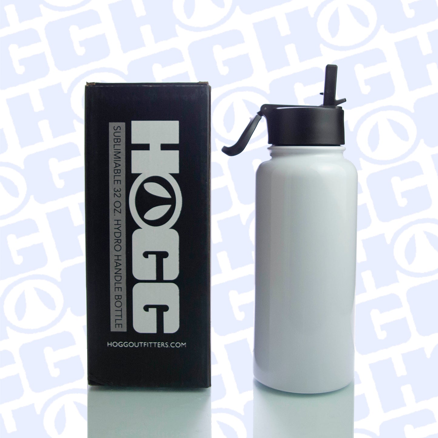 32oz SUBLIMATABLE HYDRO HANDLE BOTTLE CASE (25 UNITS)