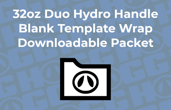 32oz DUO HYDRO HANDLE WRAP TEMPLATE