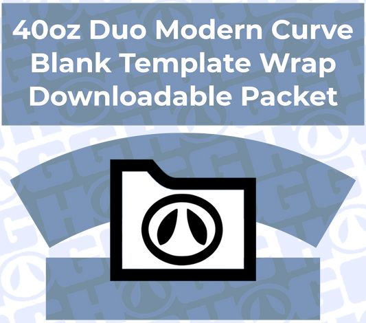 40oz DUO MODERN CURVE WRAP TEMPLATE