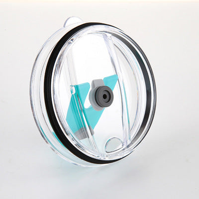 30oz Flip Top Straw Friendly Lids - detail view | drinkware straw accessory