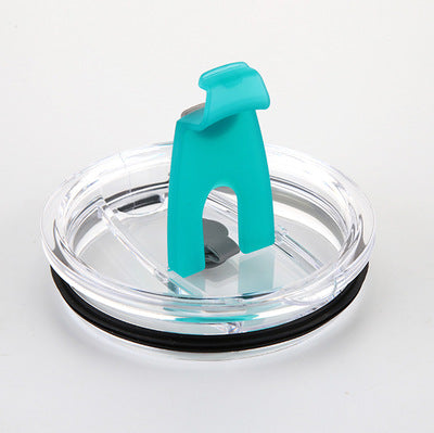 30oz Flip Top Straw Friendly Lids - alternate angle | drinkware straw accessory